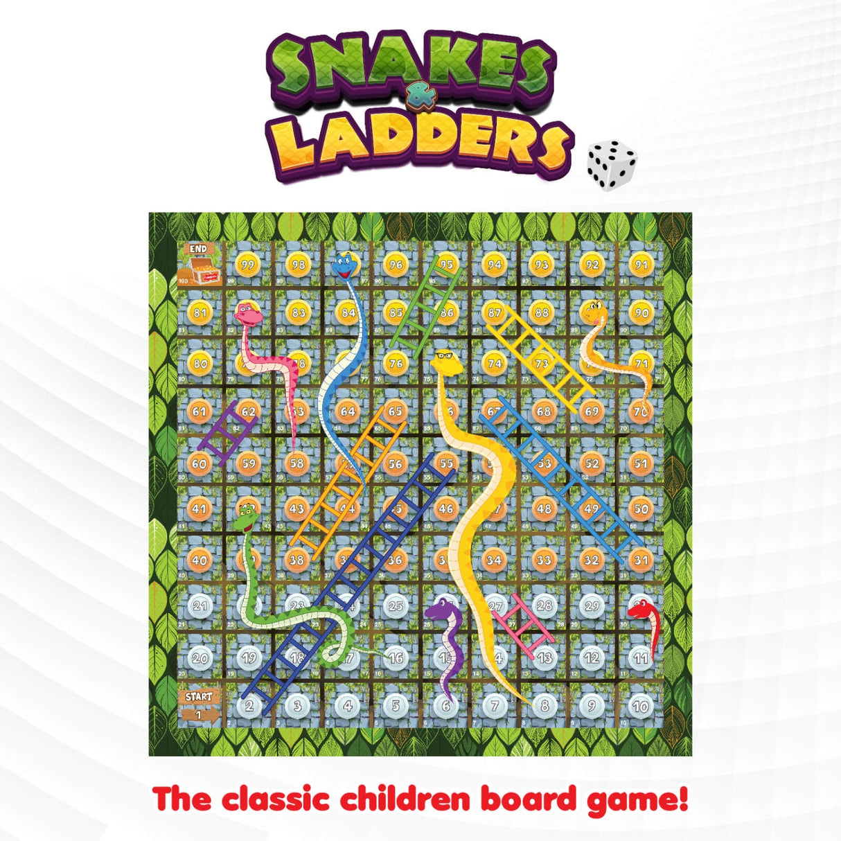 Funskool Snakes and Ladder Games_7