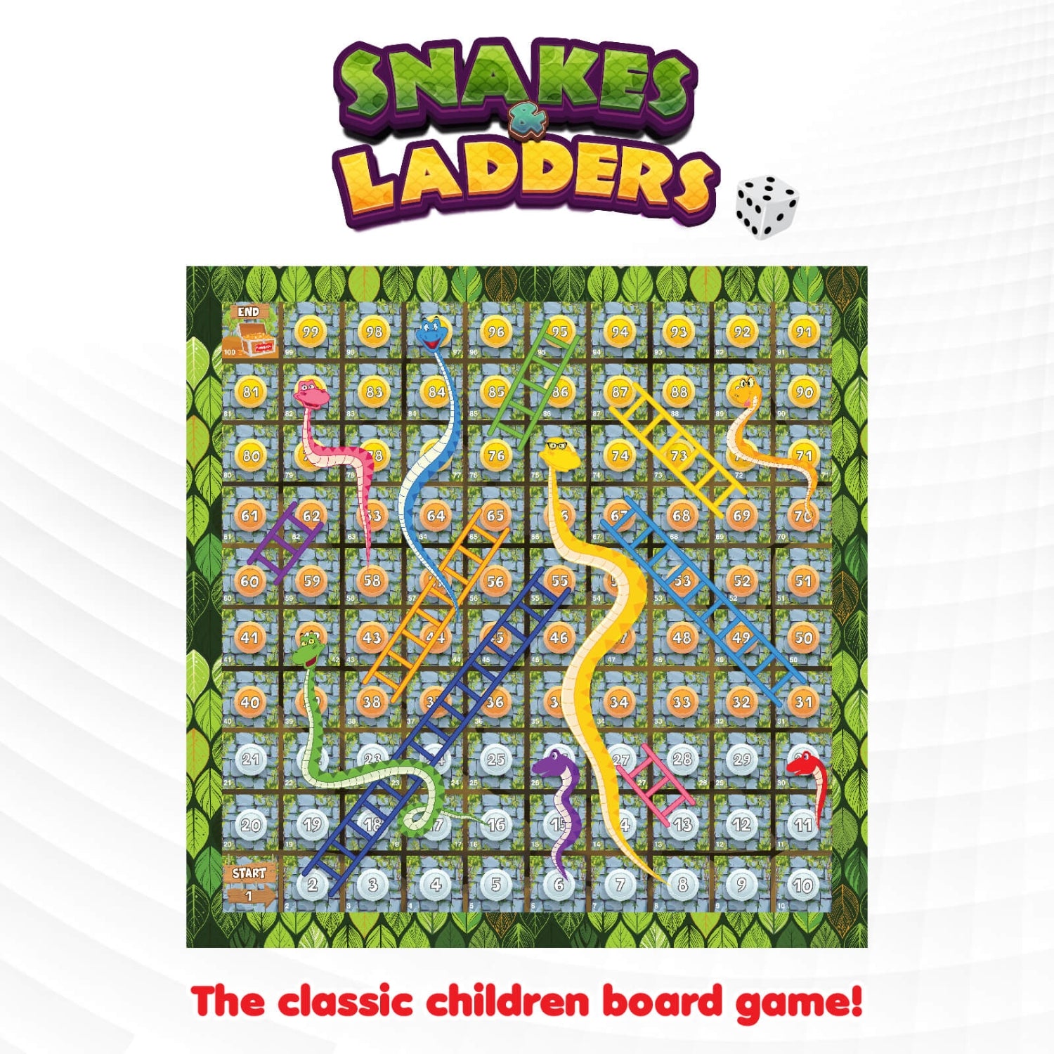 Funskool Snakes and Ladder Games_7