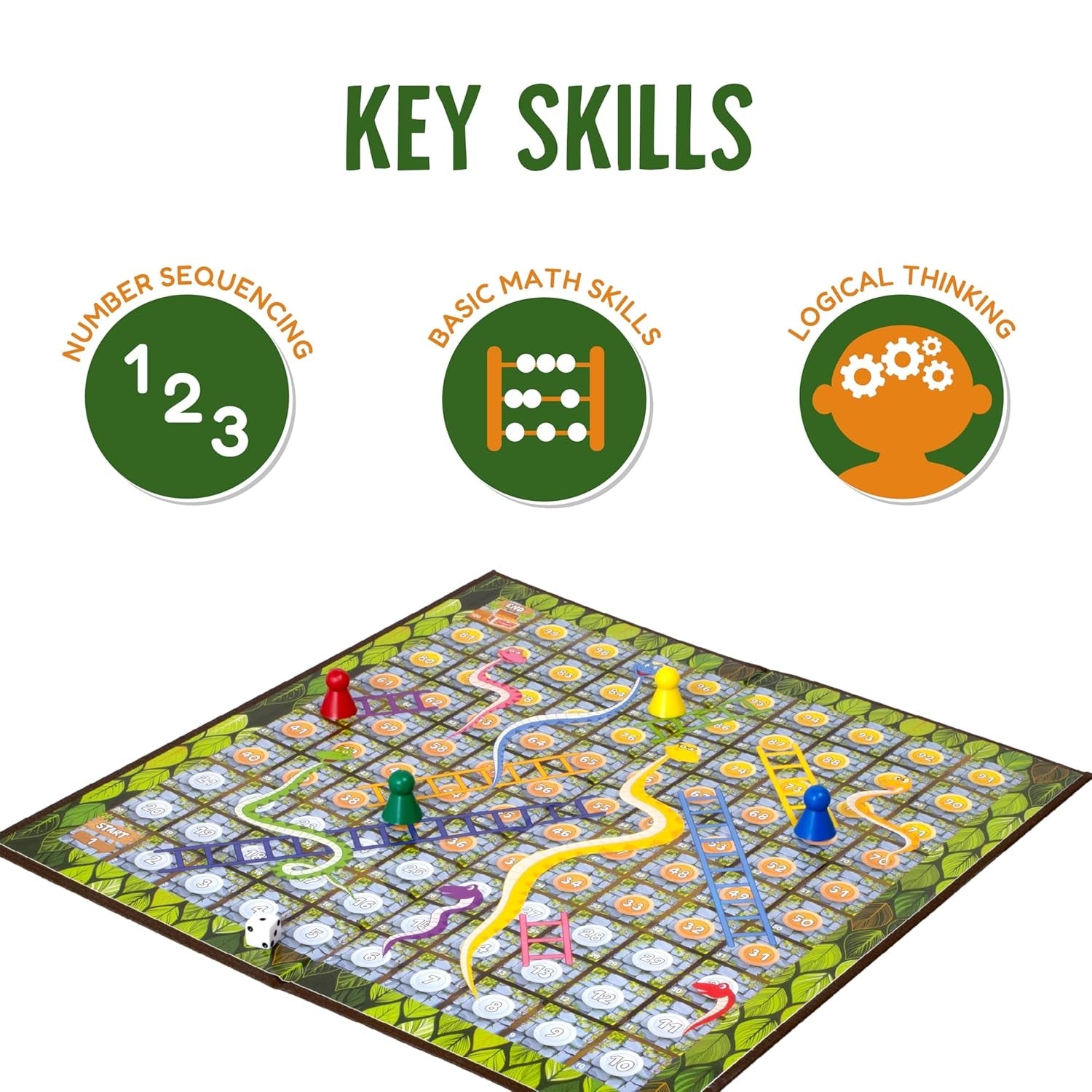 Funskool Snakes and Ladder Games_8