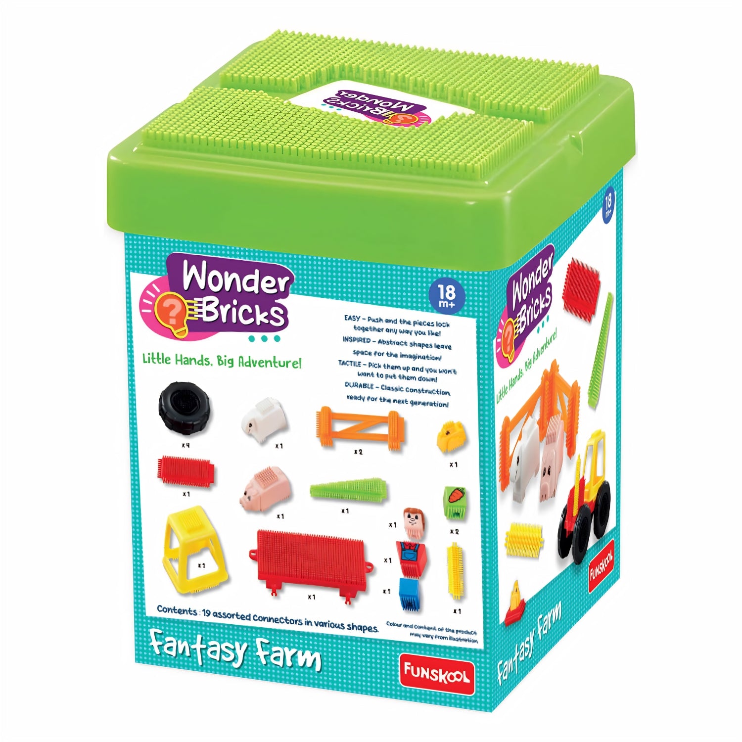 Funskool Wonder Bricks Fantasy Farm_3