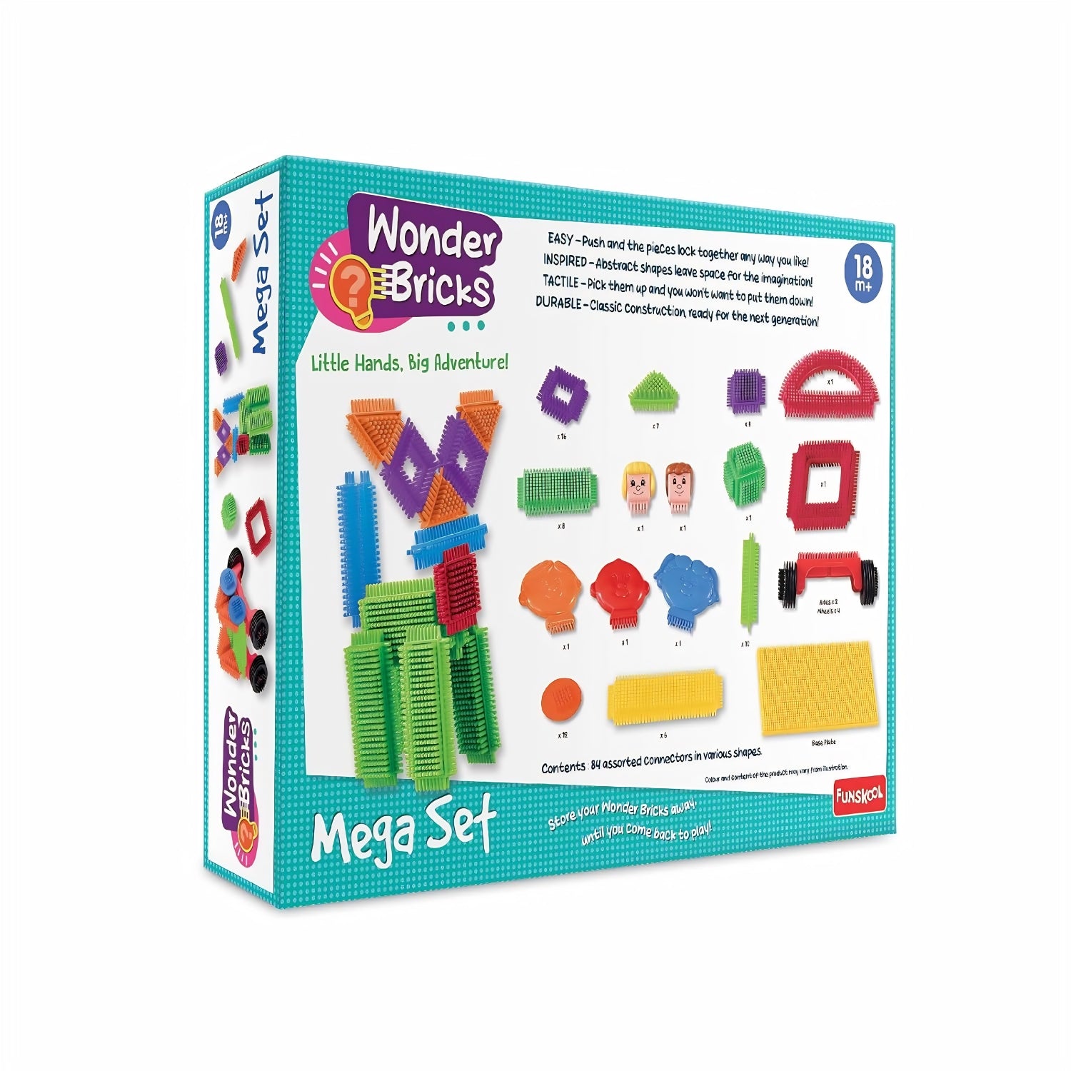 Funskool Wonder Bricks Mega Set_5