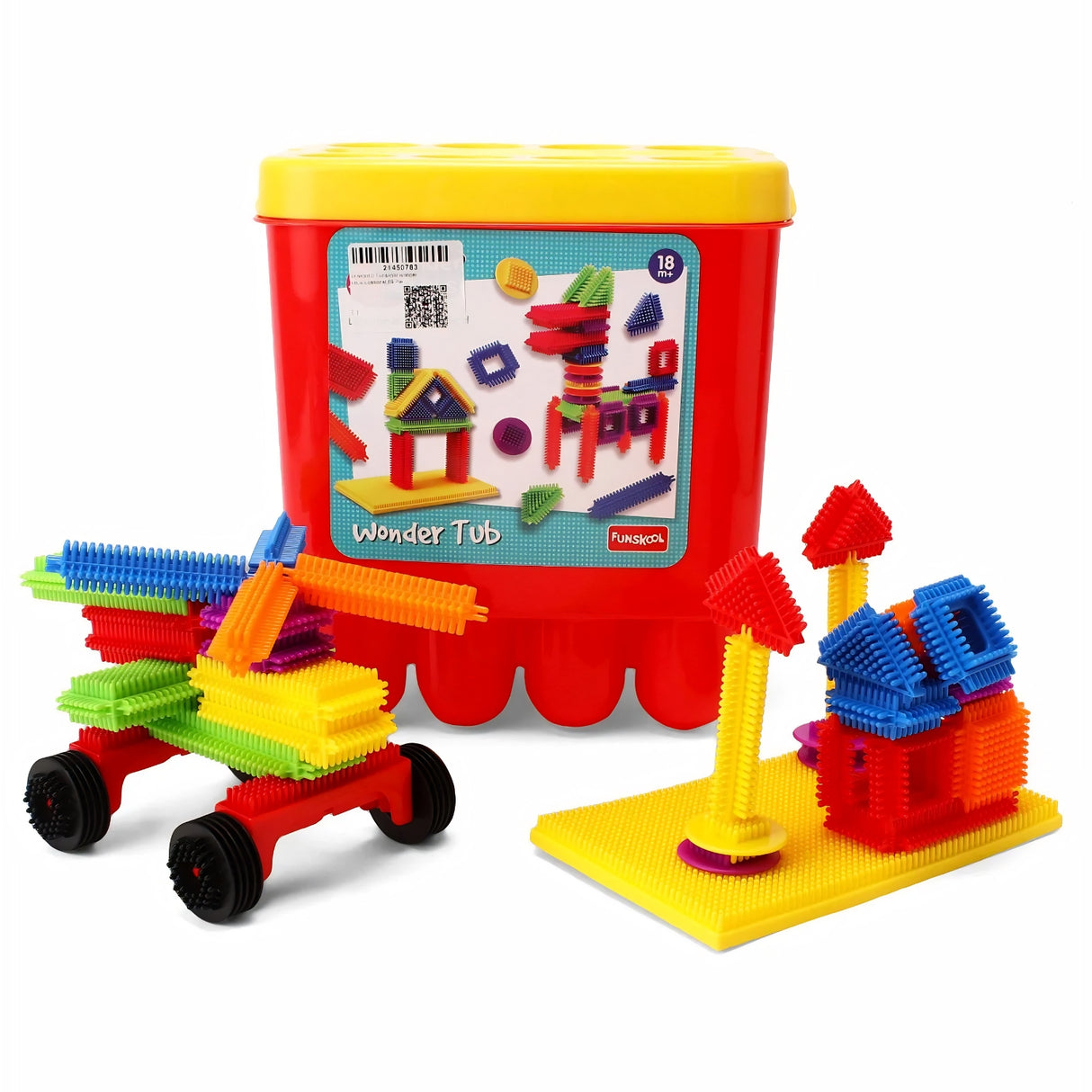 Funskool Wonder Bricks Wonder Tub_1