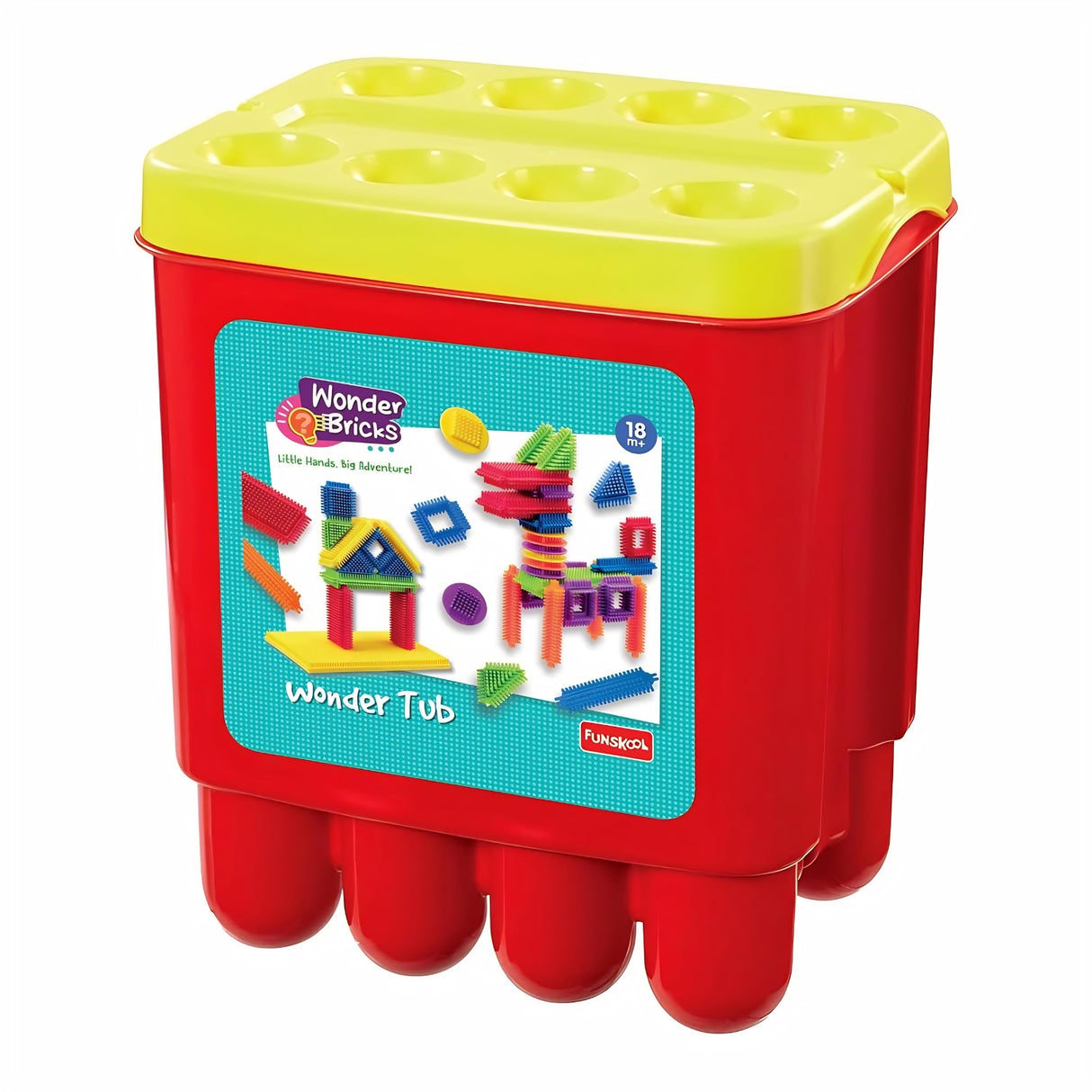 Funskool Wonder Bricks Wonder Tub_2