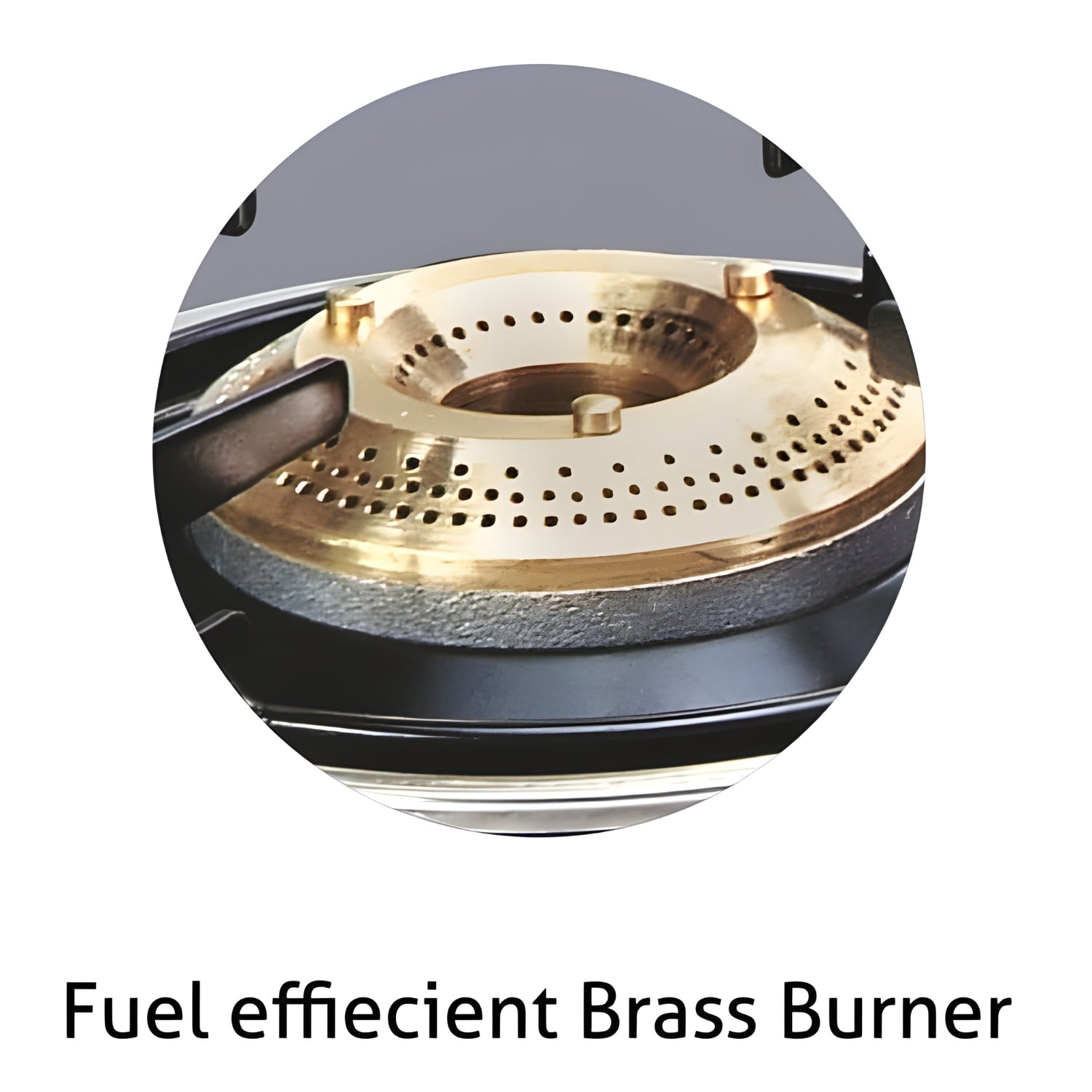 GLEN CT1021GTHFBBBL  GT 2‑Burner High Flame Brass Burner Gas Stove - Black_3