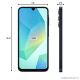 Samsung Galaxy A16 5G (8/128 GB, Blue Black)