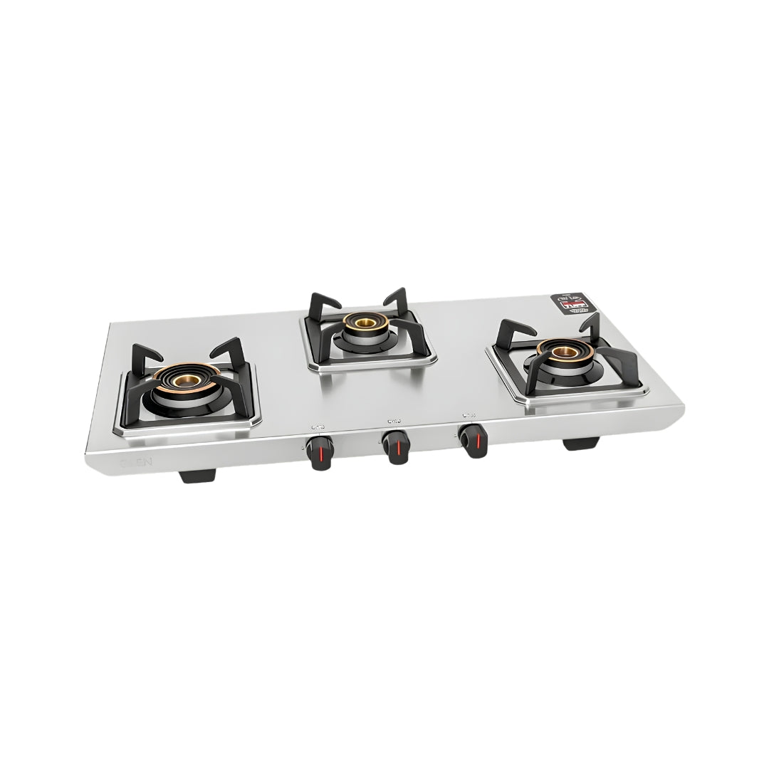 Glen105377UltraTuffStainlessSteel3-BurnerLPGGasStove_Silver_FrontView_1