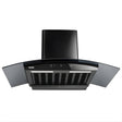 Glen 6058 DI BL AC 90 cm Auto-Clean Filterless Chimney – Black_1
