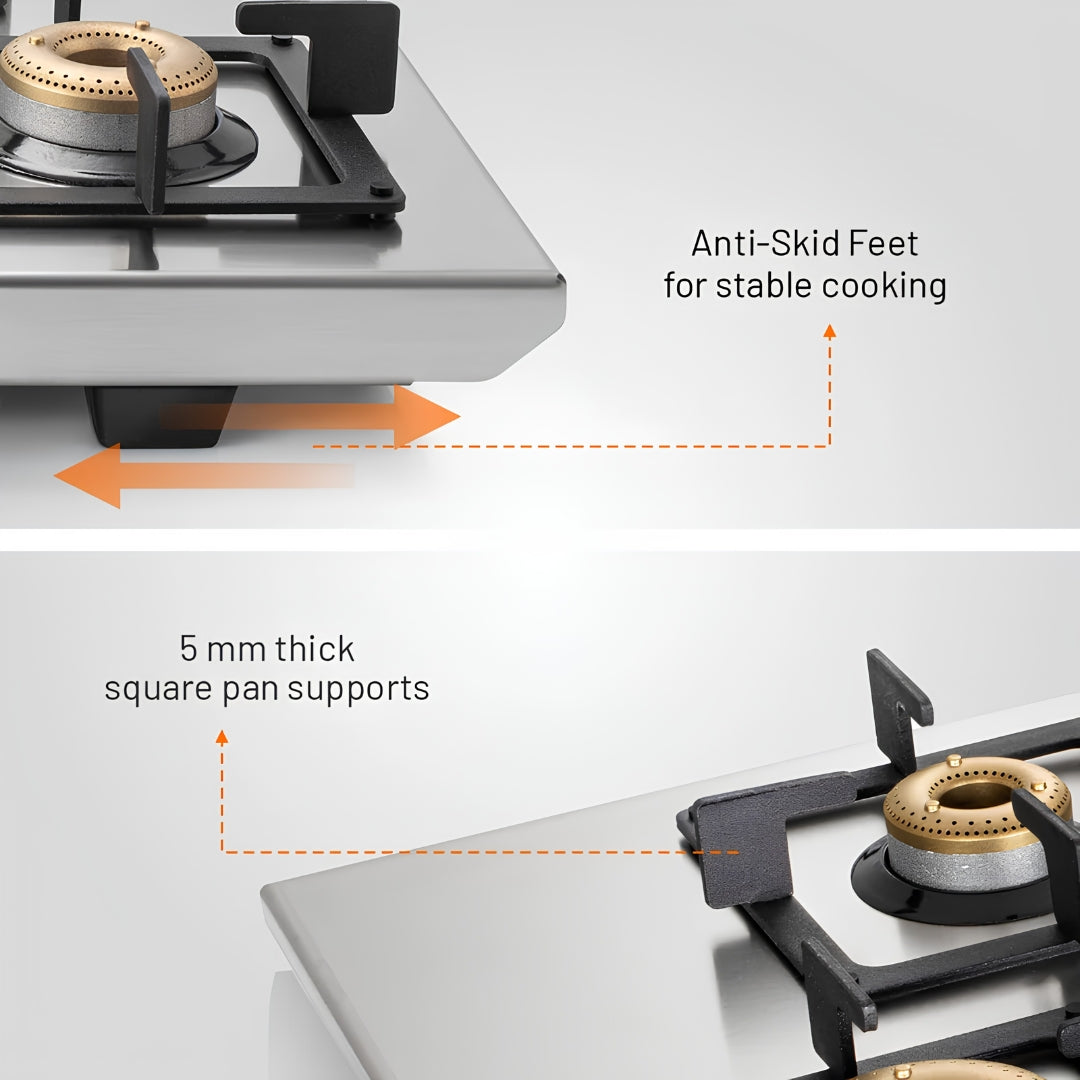 Glen CT1054UTSS Ultra Tuff 4 Burner Cooktop - Silver_4
