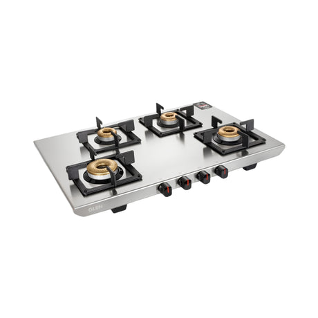 Glen CT1054UTSS Ultra Tuff 4 Burner Cooktop - Silver_Front View