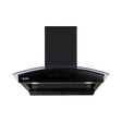 Glen GL 6069 BL BLDC AC 90 cm Auto-Clean Filterless Chimney – Black_Front View