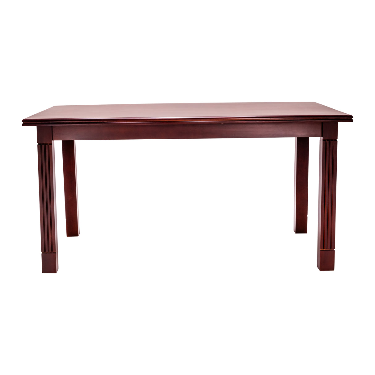 Glenburn Pro Rectangle Wooden Top Dining Table 4 Seater - Honey Finish