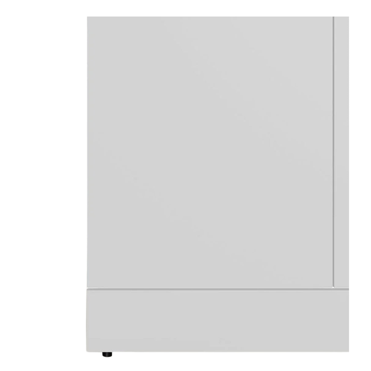 Godrej Auraline Men Premium 2-Door Steel Wardrobe - Textured Bond White
