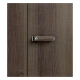 Godrej Auraline Men Premium 2-Door Steel Wardrobe - Walnut