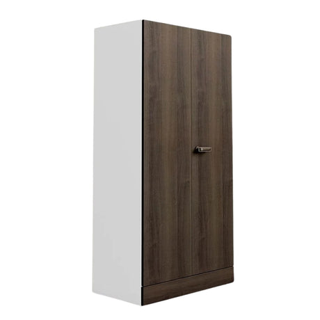 Godrej Auraline Men Premium 2-Door Steel Wardrobe - Walnut