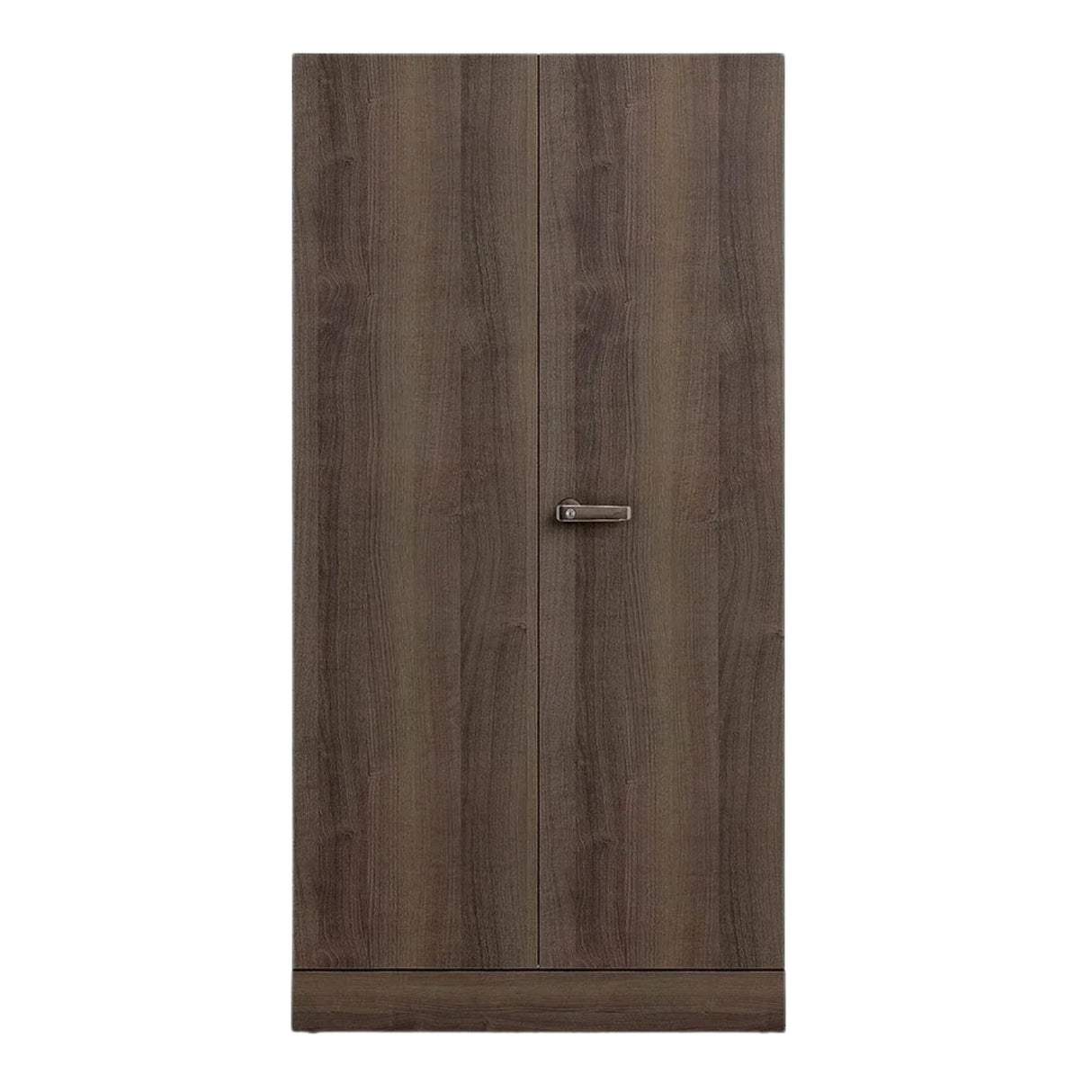 Godrej Auraline Men Premium 2-Door Steel Wardrobe - Walnut