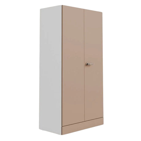 Godrej Auraline Women Basic 2-Door Steel Wardrobe - Textured Affogato