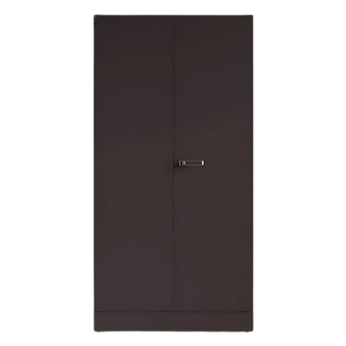 Godrej Auraline Women Basic 2-Door Steel Wardrobe - Textured Coffee Brown