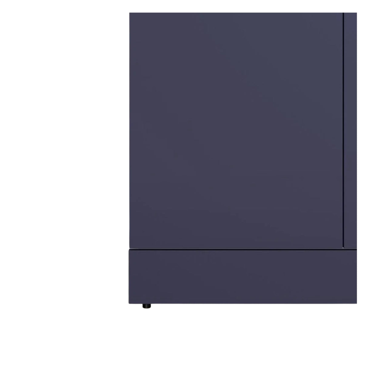 Godrej Auraline Women Basic 2-Door Steel Wardrobe - Textured Navy Blue