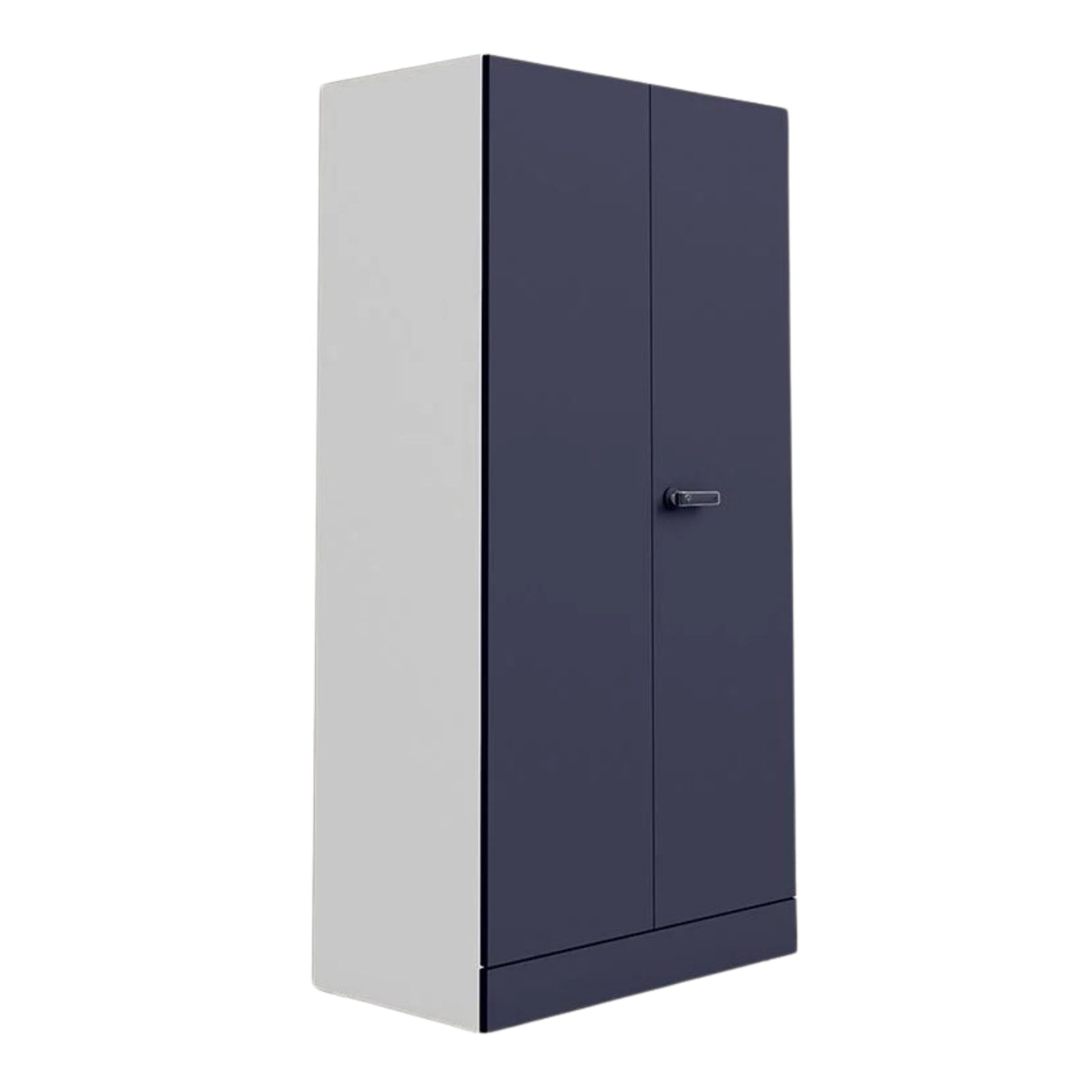 Godrej Auraline Women Basic 2-Door Steel Wardrobe - Textured Navy Blue