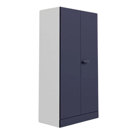 Godrej Auraline Women Basic 2-Door Steel Wardrobe - Textured Navy Blue