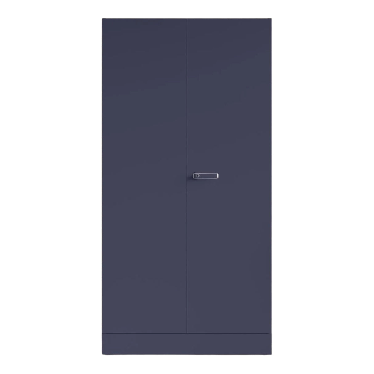 Godrej Auraline Women Basic 2-Door Steel Wardrobe - Textured Navy Blue