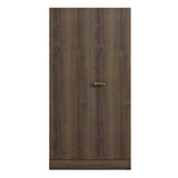 Godrej Auraline Women Basic 2-Door Steel Wardrobe - Walnut