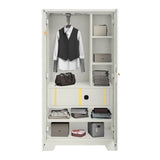 Godrej Centurion Plus 2-Door Steel Wardrobe - Bond White