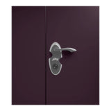 Godrej H1 2-Door Steel Wardrobe - Textured Shellwine Red