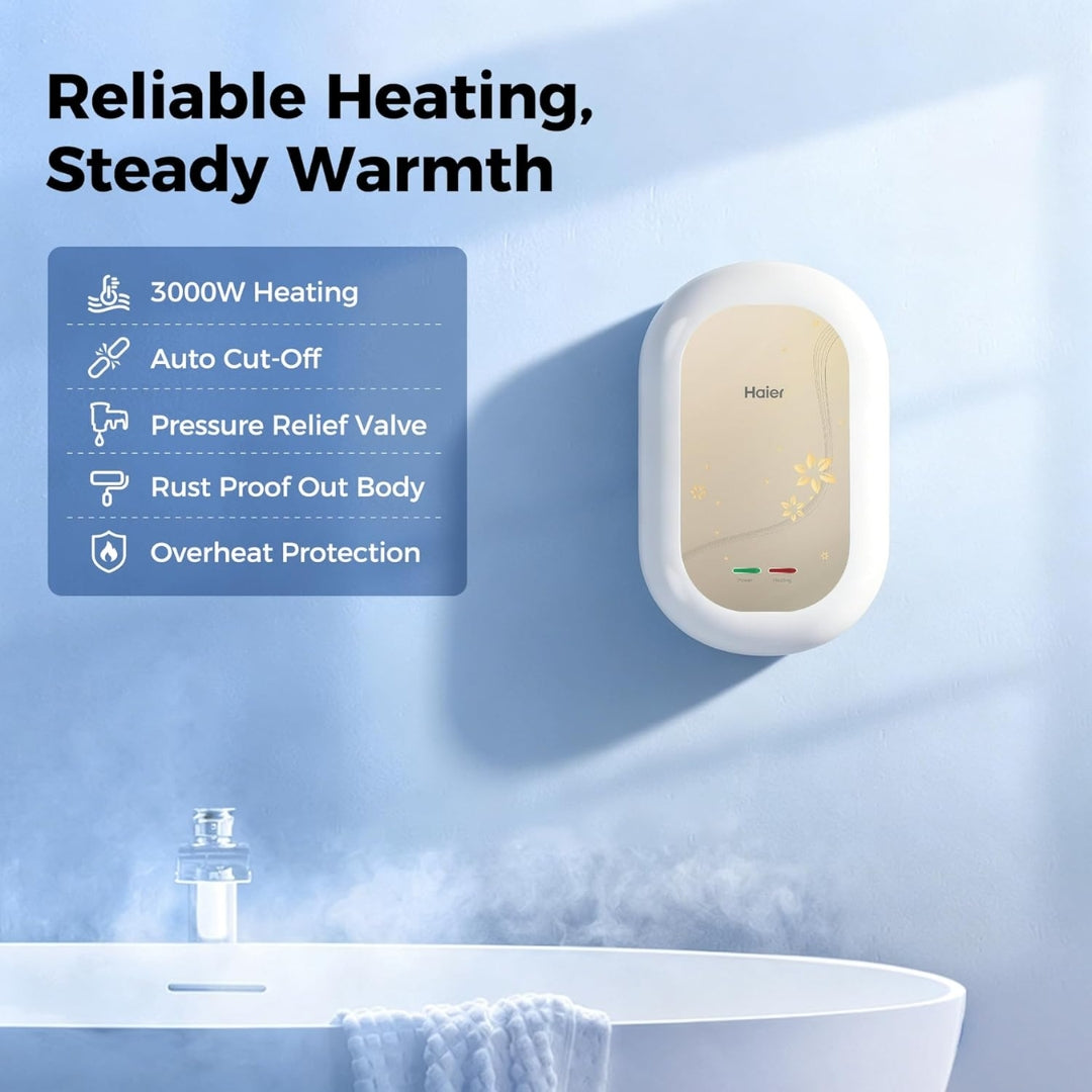 HAIER WATER HEATER - EI3V-C1(I)-P 3 L - Feature - 5