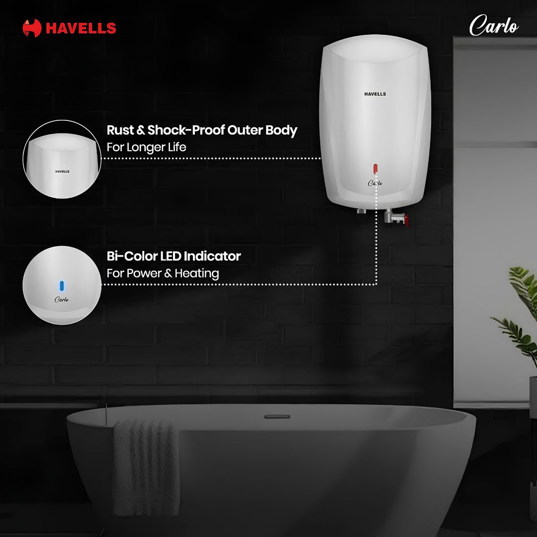 HAVELLS - CARLO INSTANT WATER HEATER 5L - WHITE_5