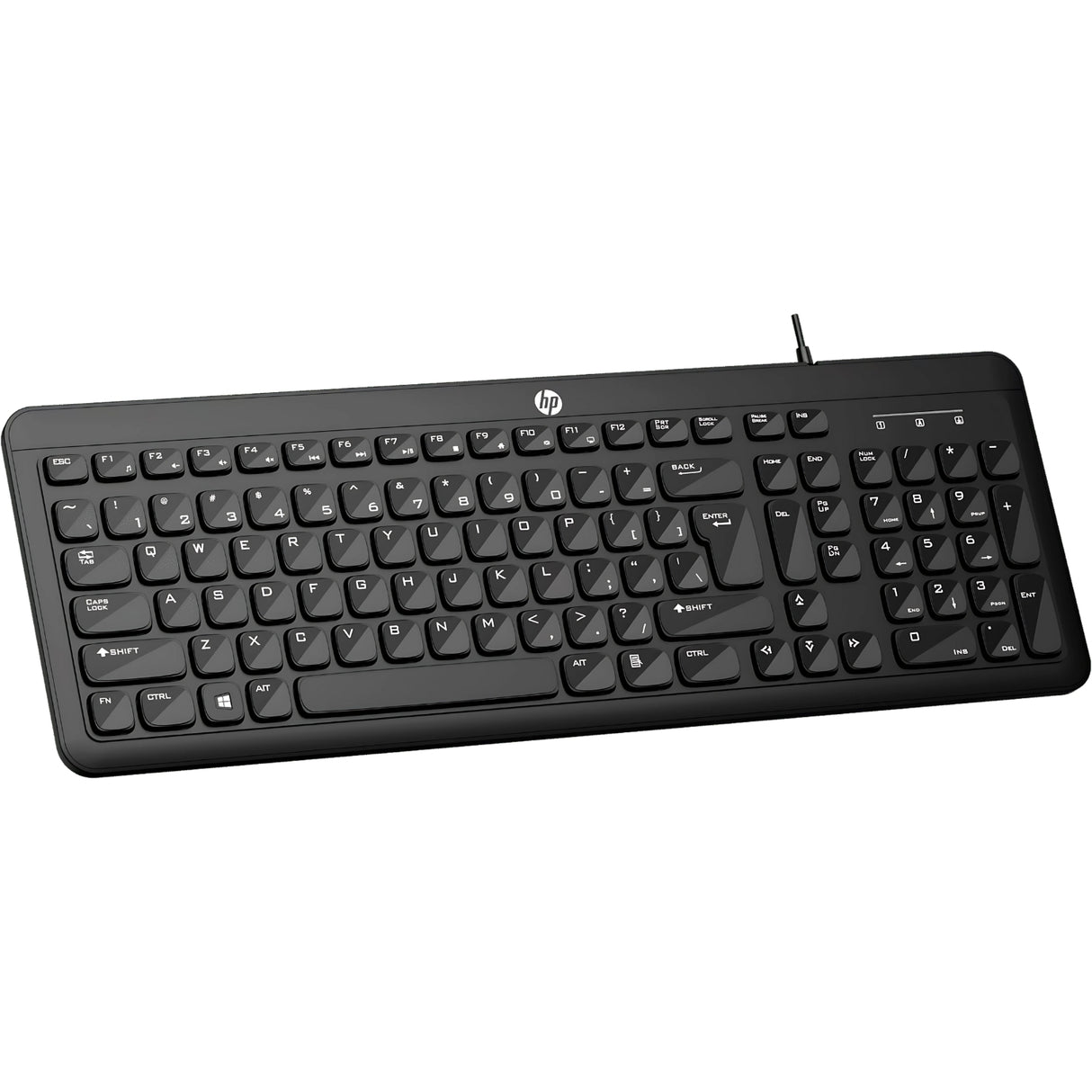 HP K160 Wired Keyboard - Black