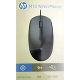 HP M10 Wired Mouse - Black