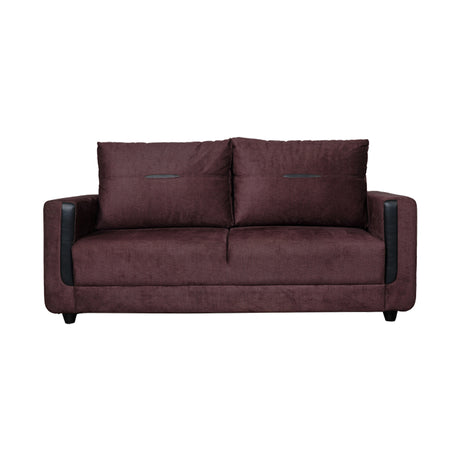 Hague Fabric Sofa 3-Seater - Brown_2
