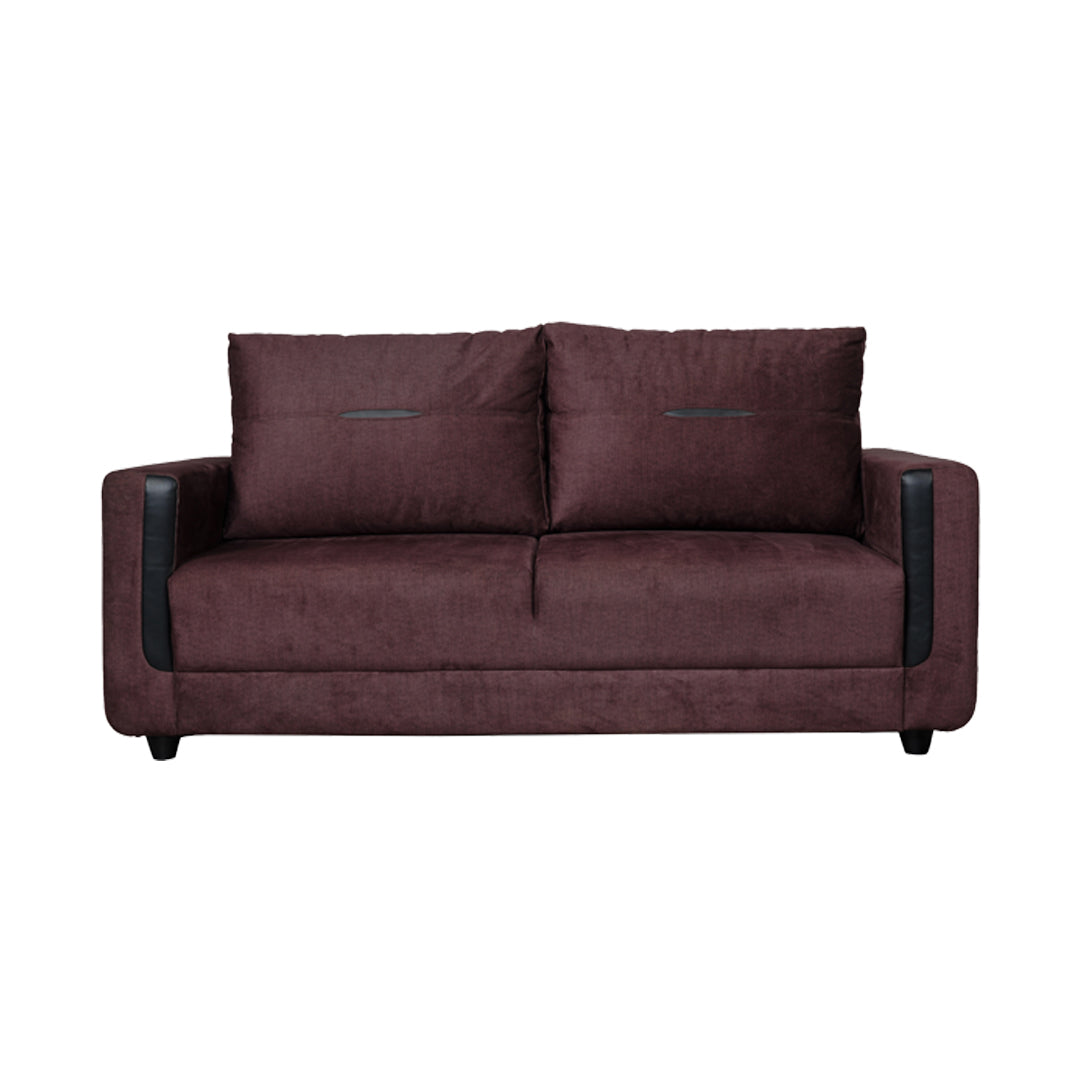 Hague Fabric Sofa Set (3+1+1-Seater) - Brown_4