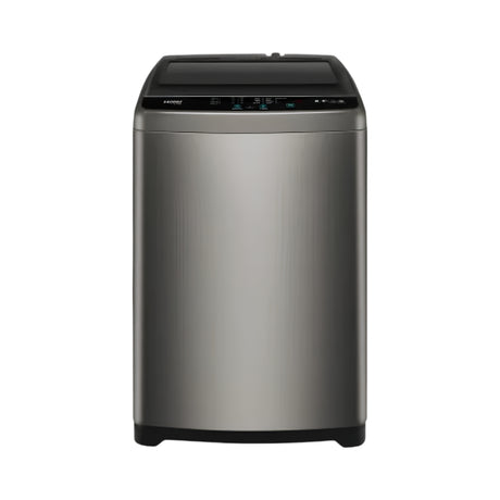 HaierFullyAutomaticTopLoadWashingMachineHWM-65-306ES5PUNEFAFL6.5kg-BrownGrey_FrontView_1