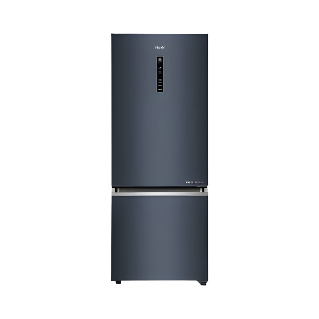 HaierHRB-3752BGK-P325L2-StarBottom-MountFrost-FreeRefrigerator_GraphiteBlack_1_FrontView