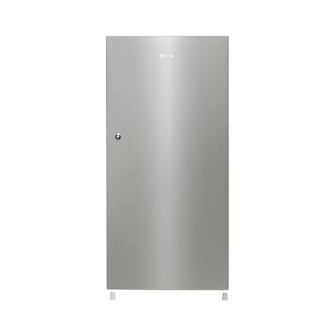 HaierHRD-2105BNS-P190L2-StarDirectCoolSingleDoorRefrigerator-NickelSteel_FrontView_1