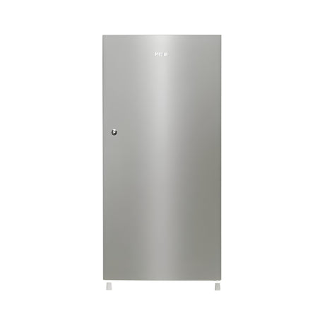 HaierHRD-2105BNS-P190L2-StarDirectCoolSingleDoorRefrigerator-NickelSteel_FrontView_1