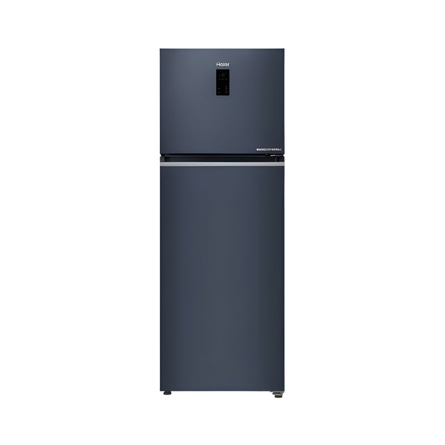 HaierHRF-4083PLKG-P358L3-StarFrost-FreeDoubleDoorRefrigerator_BlackGlass_1_FrontView