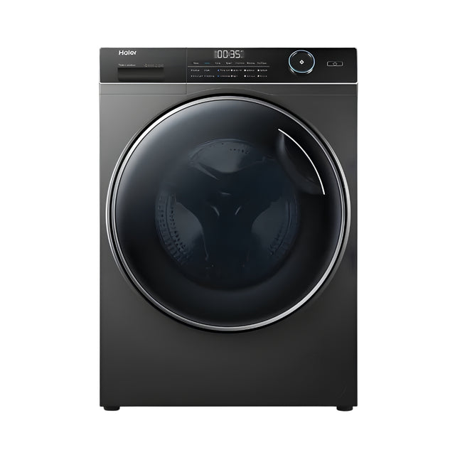HaierHW80-DM14959CS8U1FullyAutomaticFrontLoadWashingMachine8kg-DarkJadeSilver_FrontView_1