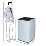 Haier HWM65-1269S5DB Fully Automatic Top Load Washing Machine  6.5 Kg - Moonlight Gray