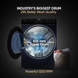 Haier HW80-IM12929EBK Fully Automatic Front Load Washing Machine  8Kg - Black