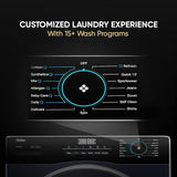 Haier HW80-IM12929EBK Fully Automatic Front Load Washing Machine  8Kg - Black