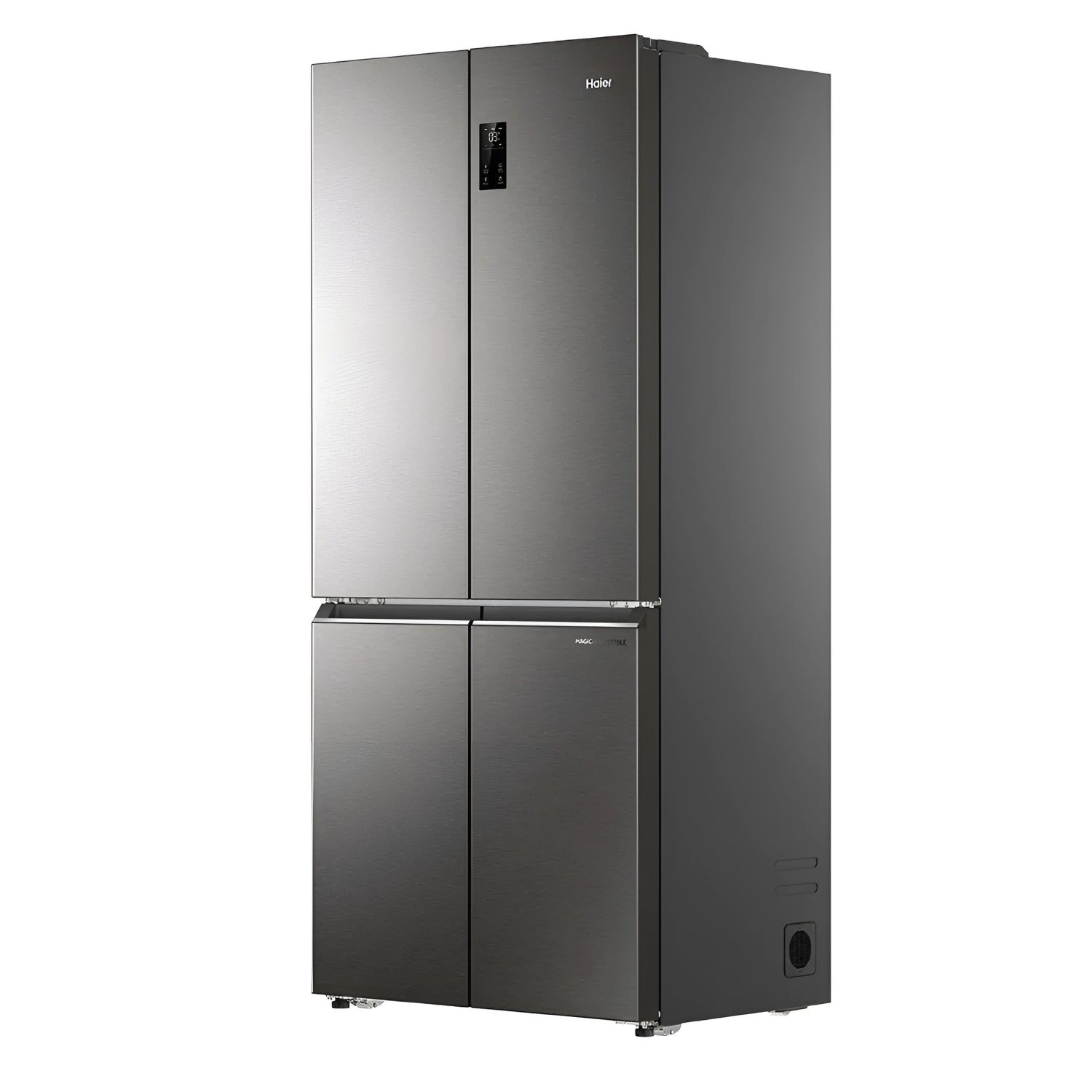 Haier HRB-600IS 520L Side-by-Side Refrigerator – Stainless Steel