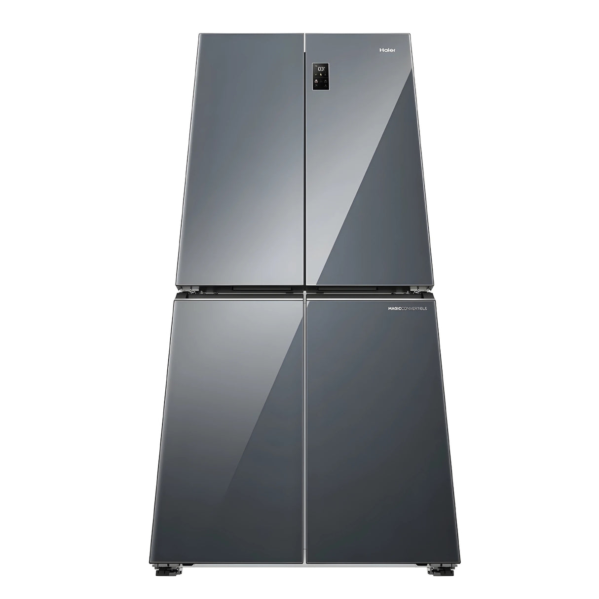 Haier HRB-600MGU1 3 Star 520 L  Side by Side Refrigerator - Mirror Glass