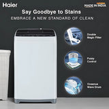 Haier HWM65-1269S5DB Fully Automatic Top Load Washing Machine  6.5 Kg - Moonlight Gray
