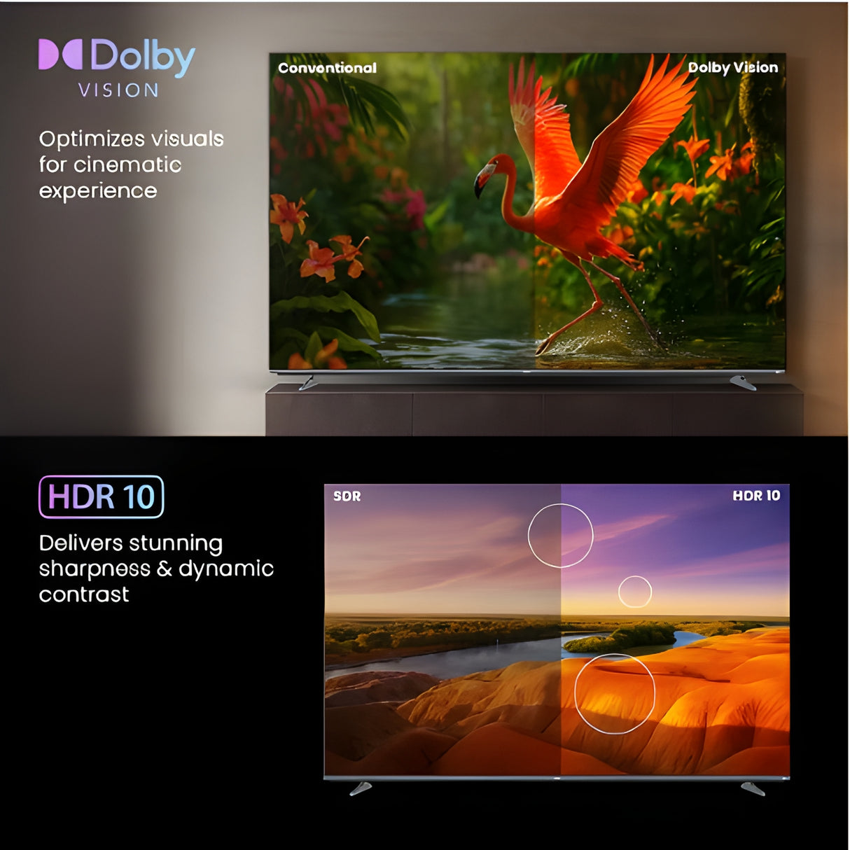 Haier H65M80FUX 4K Ultra HD Mini LED Smart TV - 55 inch_3