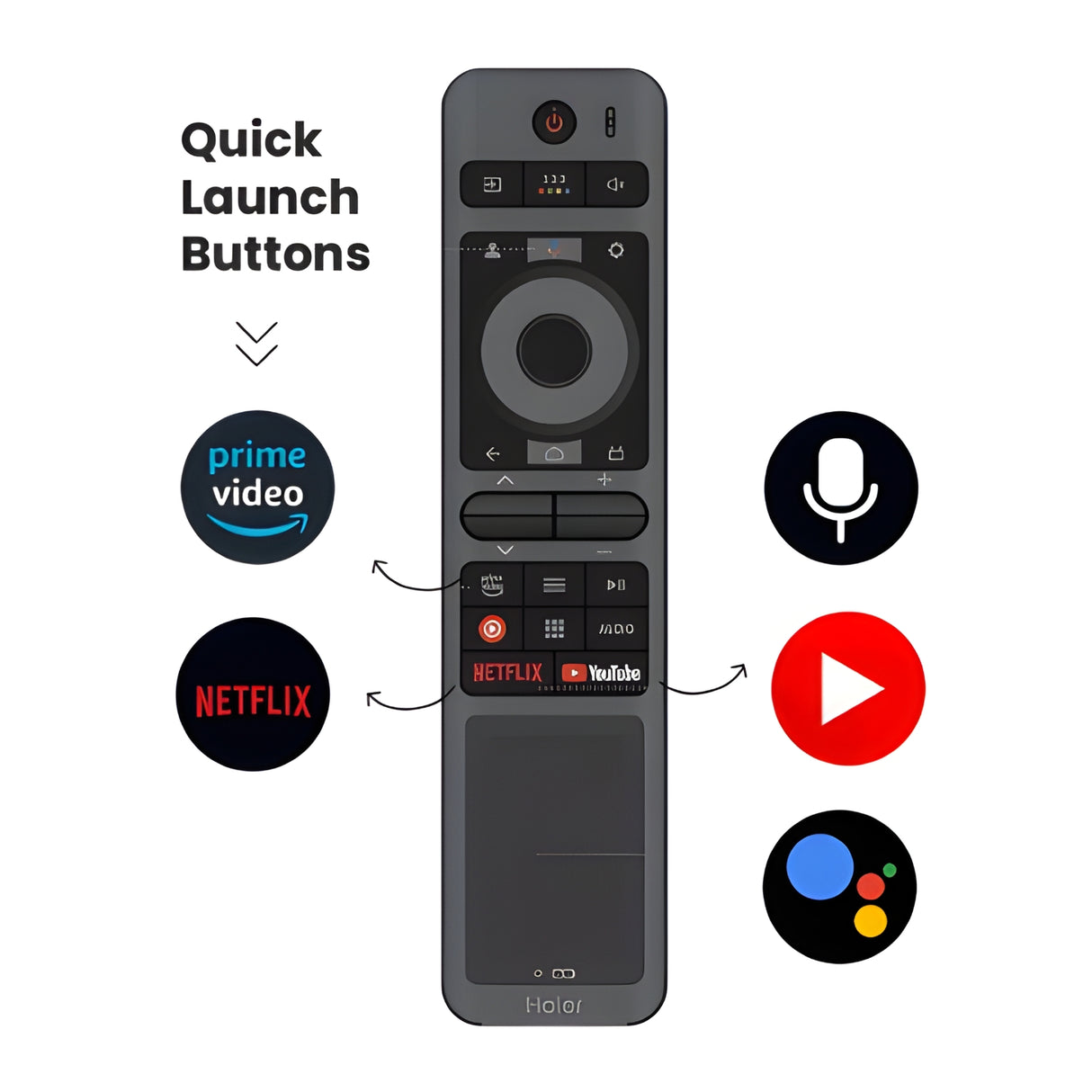 Haier H65M80FUX 4K Ultra HD Mini LED Smart TV - 55 inch_7