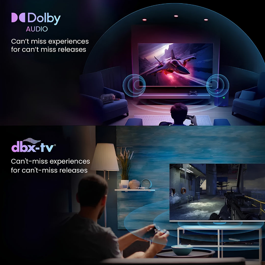 Haier H65S80FUX 4K QLED 165 (65”) Google TV with Dolby Audio _Features view _3