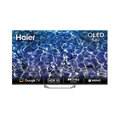 Haier H65S80FUX 4K QLED 165 (65”) Google TV with Dolby Audio _Front view